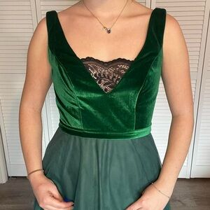 Emerald Green Formal Dress
